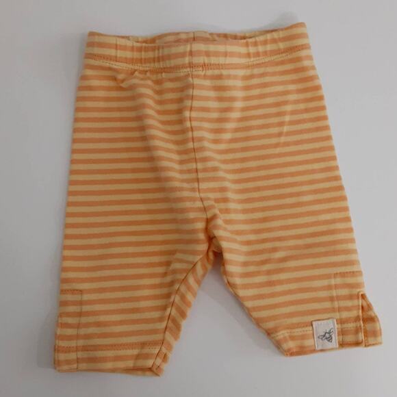 Burts Bees Baby Newborn Orange Groves Stripe Summer Outfit Baby Girl Florida - Picture 9 of 12